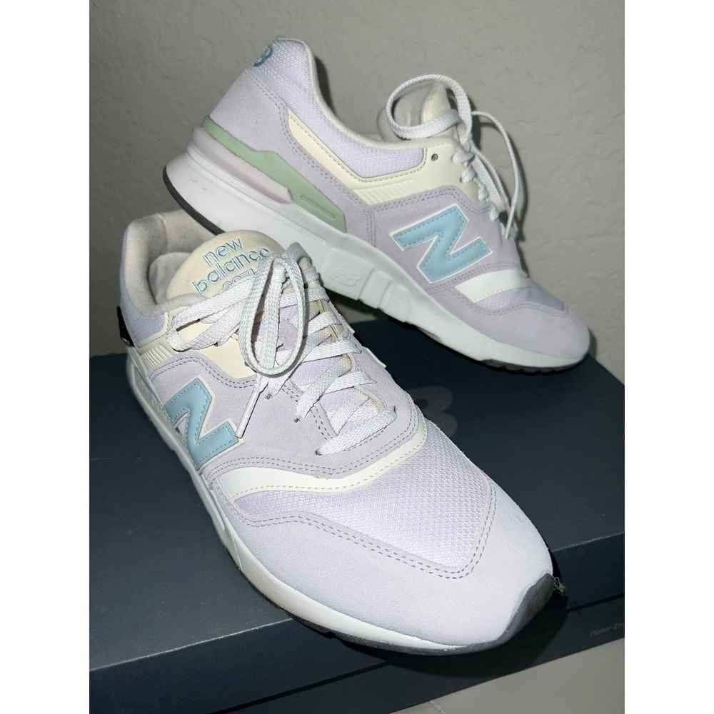 New Balance 997H Cordura Baby Blue Grey Suede Sneakers Women 11 Blockette Whimsy